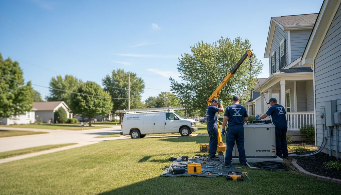 Generator Installation in Bellefontaine, OH near me